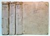 NEWTON, ISAAC, Sir.  Opuscula mathematica, philosophica et philologica.  3 vols.  1744